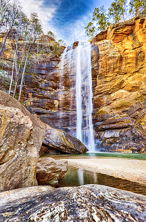 Toccoa Falls in Toccoa Falls Georgia